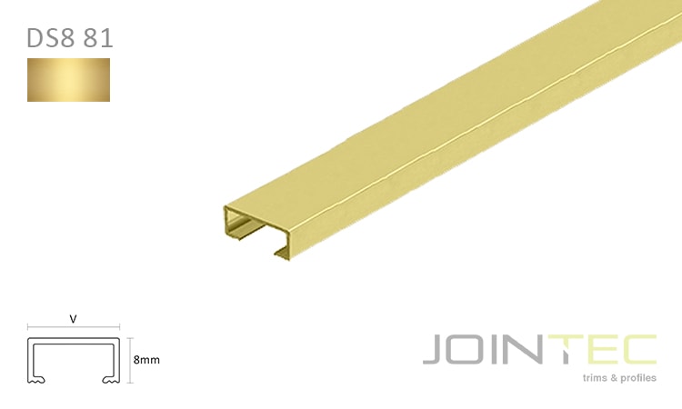 DESIGN DS8 81 - Alumínio Ouro Mate